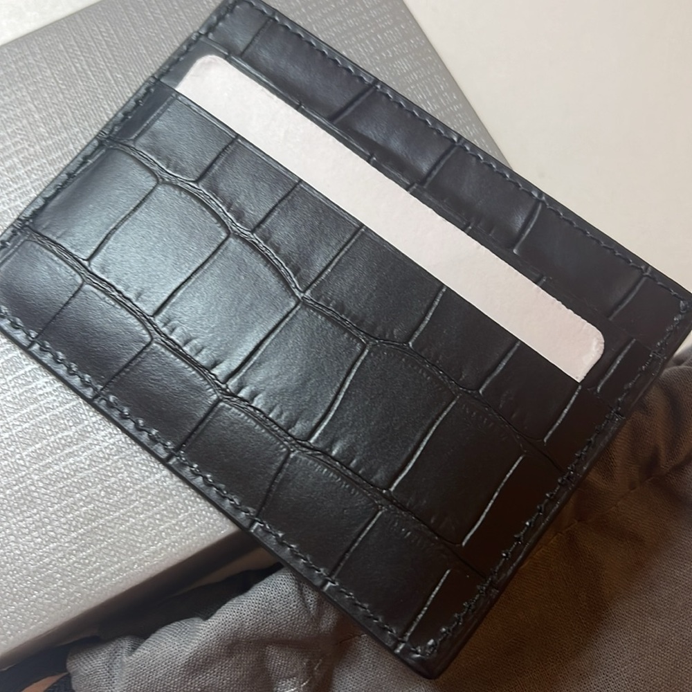 Balenciaga leather cardholder - Picture 4 of 5